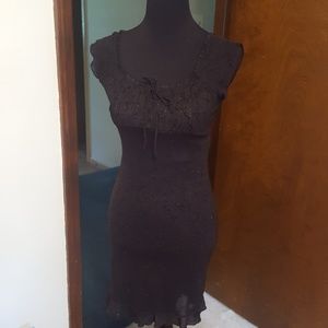 Black sparkly dress